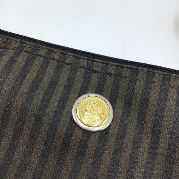 Vintage Fendi Roma made in Italy designer coin purse wallet bag womens - Picture 4 of 9